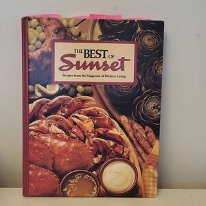 Vintage The Best of Sunset Cookbook 1987